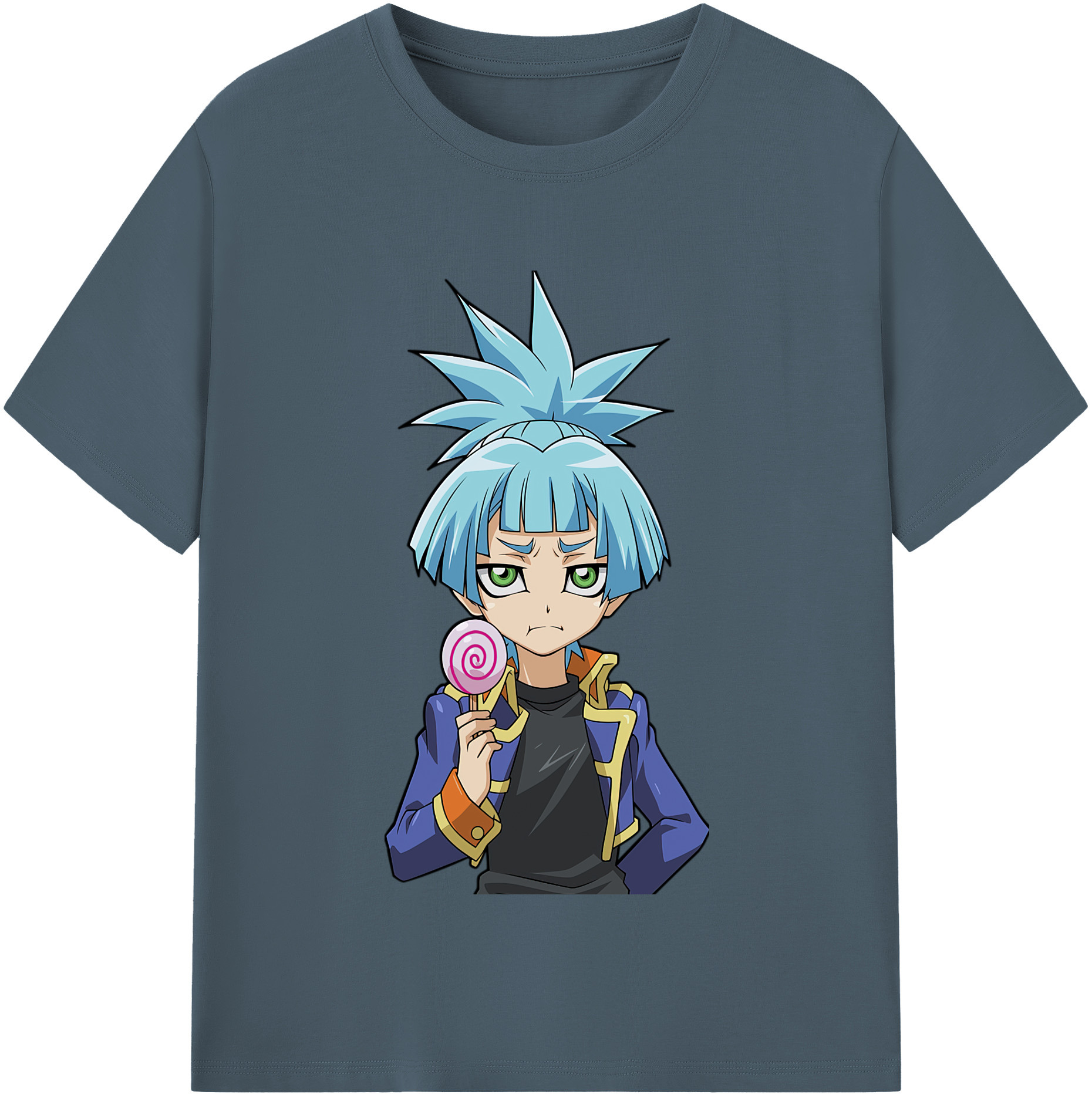 （画像用） 遊☆戯☆王 Yu-Gi-Oh! 綿100％半袖Tシャツ（フロントプリント）
